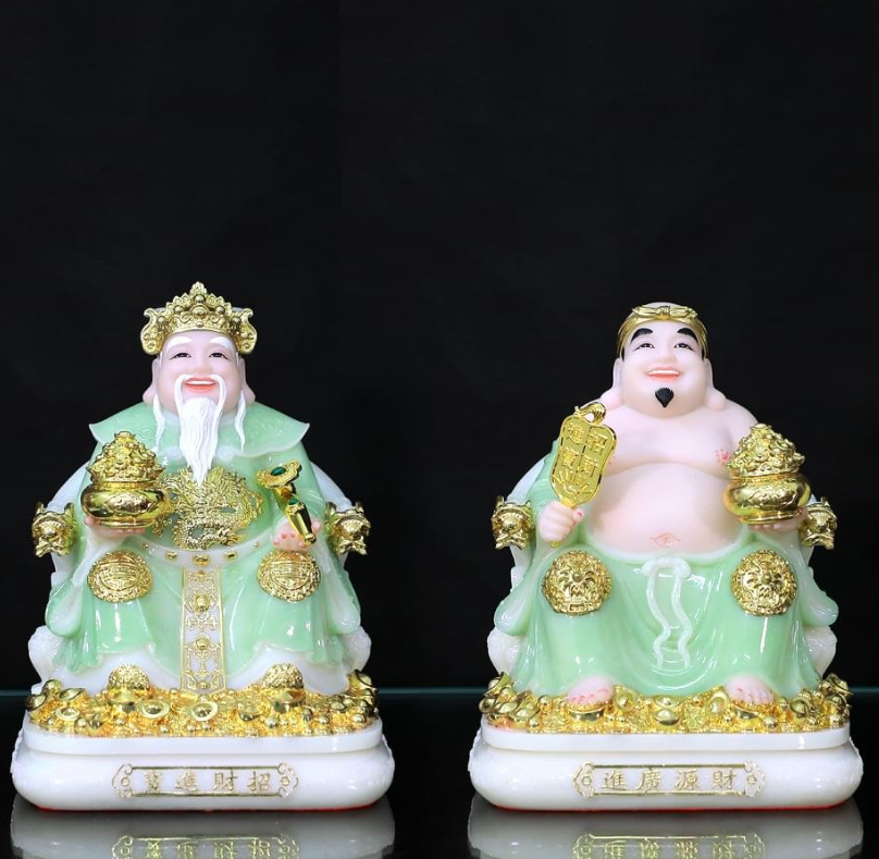 Mẫu tượng Thần Tài Thổ Địa hợp mệnh Mộc
